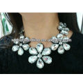 Rhinestone Flower Charm Necklace Wholesale Good Quality NK237